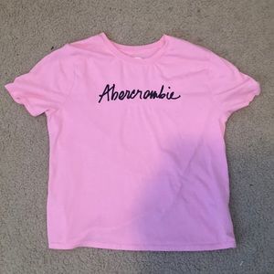 Abercrombie kids shirt, pink